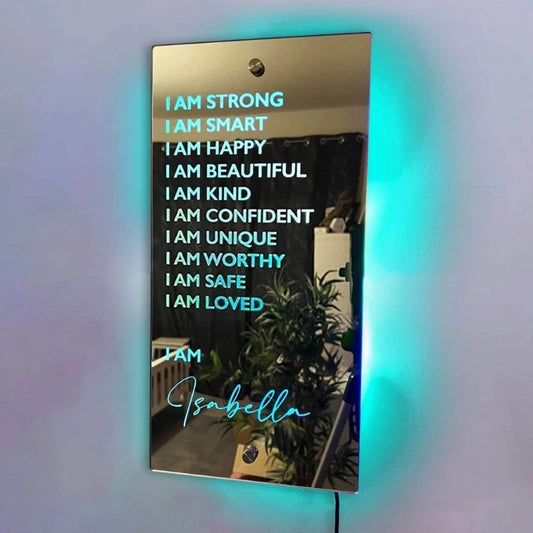 The Official Affirmations Mirror Sign